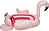 Opblaasbare Flamingo - 6 Persoons Opblaas Eiland - 340x300x180 cm