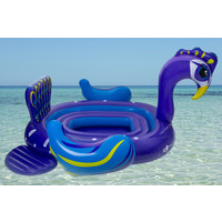 Opblaasbare Pauw - 6 Persoons Opblaas Eiland - 340x300x180 cm Pure4Fun Opblaasbare Pauw - 6 Persoons Opblaas Eiland - 340x300x180 cm
