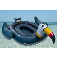 Opblaasbare Toekan - 6 Persoons Opblaas Eiland - 340x300x180 cm Pure4Fun Opblaasbare Toekan - 6 Persoons Opblaas Eiland - 340x300x180 cm