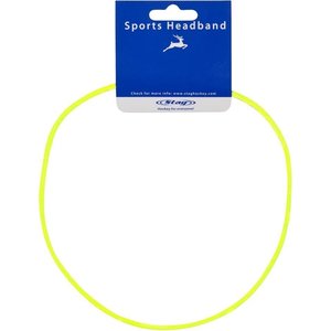 Hockey Haarband - Fluor Geel