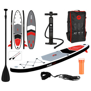 Pure4Fun Opblaasbaar Sup Board - Paddle Board Incl. Peddel & Pomp - 320x71x15 Opblaasbaar Sup Board - Paddle Board Incl. Peddel & Pomp - 320x71x15