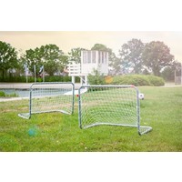 Twin Voetbalgoal - 2 Stuks - 78 x 56 x 56 cm Engelhart Twin Voetbalgoal - 2 Stuks - 78 x 56 x 56 cm