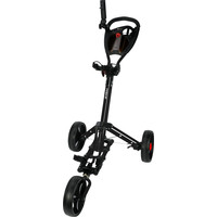 Cougar Golftrolley 3 wielen - Zwart - Inklapbaar Sportamundo Cougar Golftrolley 3 wielen - Zwart - Inklapbaar