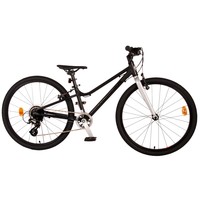 Mountainbike 24 Inch - Incl. 8 Versnellingen & 2 Handremmen - Mat Zwart - Prime Collection Volare Mountainbike 24 Inch - Incl. 8 Versnellingen & 2 Handremmen - Mat Zwart - Prime Collection