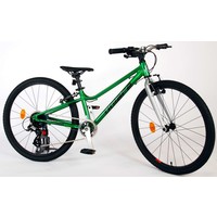 Mountainbike Kinderfahrrad 24 Zoll - Inkl. 8 Gänge & 2 Handbremsen - Grün - Prime Collection Volare Mountainbike Kinderfahrrad 24 Zoll - Inkl. 8 Gänge & 2 Handbremsen - Grün - Prime Collection