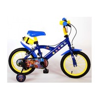 Paw Patrol Paw Patrol Fahrrad – Kinderfahrrad mit 2 Rücktrittbremsen und Stützrädern – 12 und 14 Zoll