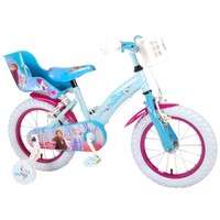 Frozen 2 Meisjesfiets - Incl. 2 Handremmen & Poppenzitje Fiets - 12, 14 & 16 Inch Frozen Frozen 2 Meisjesfiets - Incl. 2 Handremmen & Poppenzitje Fiets - 12, 14 & 16 Inch