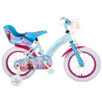 Frozen 2 Meisjesfiets - Incl. 2 Handremmen & Poppenzitje Fiets - 12, 14 & 16 Inch Frozen Frozen 2 Meisjesfiets - Incl. 2 Handremmen & Poppenzitje Fiets - 12, 14 & 16 Inch
