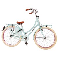 Omafiets 20 & 24 Inch - Meisjesfiets Incl. Hand- & Terugtraprem - Licht Blauw Volare Omafiets 20 & 24 Inch - Meisjesfiets Incl. Hand- & Terugtraprem - Licht Blauw