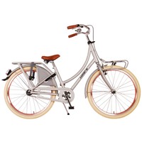 Omafiets 20 & 24 Zoll - Mädchenfahrrad Inkl. Hand- und Rücktrittbremse - Mattsilber Volare Omafiets 20 & 24 Zoll - Mädchenfahrrad Inkl. Hand- und Rücktrittbremse - Mattsilber