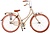 Omafiets 28 Inch - Meisjesfiets Incl. Hand- & Terugtraprem - Zand Mat