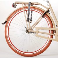 Omafiets 28 Inch - Meisjesfiets Incl. Hand- & Terugtraprem - Zand Mat Volare Omafiets 28 Inch - Meisjesfiets Incl. Hand- & Terugtraprem - Zand Mat