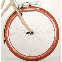 Omafiets 28 Inch - Meisjesfiets Incl. Hand- & Terugtraprem - Zand Mat Volare Omafiets 28 Inch - Meisjesfiets Incl. Hand- & Terugtraprem - Zand Mat