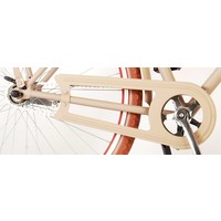 Omafiets 28 Inch - Meisjesfiets Incl. Hand- & Terugtraprem - Zand Mat Volare Omafiets 28 Inch - Meisjesfiets Incl. Hand- & Terugtraprem - Zand Mat