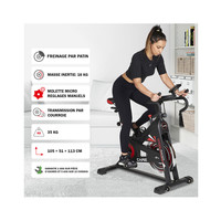 Fahrradtrainer - Spinning Bike - Schwungmasse 22kg CARE Fahrradtrainer - Spinning Bike - Schwungmasse 22kg