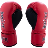 Brute Brute Kick Bokshandschoenen  - Zacht Polyester - Zwart & Rood