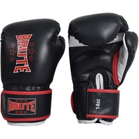 Brute Brute Thai Pu Kick Boxhandschuhe – weiches Polyester – Schwarz