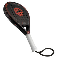 Pure2Improve  Pure2Improve Padel Racket Jugador - Druppel - Zwart & Rood