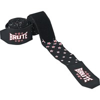 Brute Brute Handwraps Kick boksen Bandage 4.5 Meter - Nylon  - Zwart met Sterren