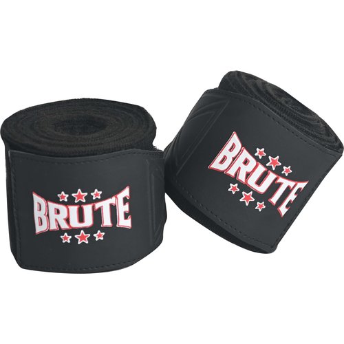 Brute Brutal Handwraps Kickboxbandage 4.5 M - Nylon - Schwarz