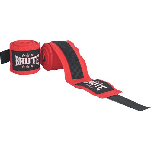 Brute Brute Handwraps Kickboxbandage 2,5 M - Nylon - Rot