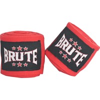 Brute Brute Handwraps Kickboxbandage 2,5 M - Nylon - Rot