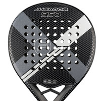 Pure2Improve Padel Racket Jugador 950 - Rond - Zwart & Wit - Inc. 3 Nox Ballen Pure2Improve Pure2Improve Padel Racket Jugador 950 - Rond - Zwart & Wit - Inc. 3 Nox Ballen