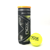 NOX Nox Pro Titanium Padel Bälle - 2er Pack - 6 Bälle