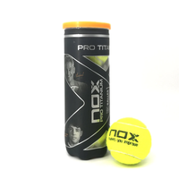 Nox Pro Titanium Padelballen – 3 stuks NOX Nox Pro Titanium Padelballen – 3 stuks