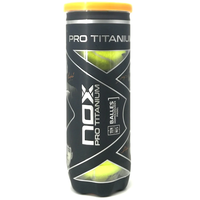 Nox Pro Titanium Padelballen – 3 stuks NOX Nox Pro Titanium Padelballen – 3 stuks