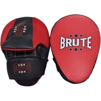 Brute Curved Training Boks Pads - Rood & Zwart Brute Brute Curved Training Boks Pads - Rood & Zwart