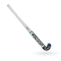 WDN Stick Junior Design 2 - Mid Bow - Indoor Hockeystick - Blue Scoop WDN Stick Junior Design 2 - Mid Bow - Indoor Hockeystick - Blue