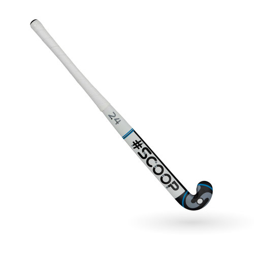 Scoop WDN Stick Junior Design 2 - Mid Bow - Indoor Hockeystick - Blue