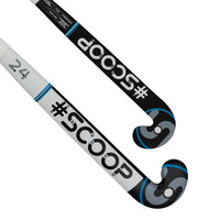 WDN Stick Junior Design 2 - Mid Bow - Indoor Hockeystick - Blue Scoop WDN Stick Junior Design 2 - Mid Bow - Indoor Hockeystick - Blue