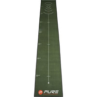 Pure2Improve  Golf Putting Mat Incl. Putting Cup - 66x400 cm  - Indoor Golf