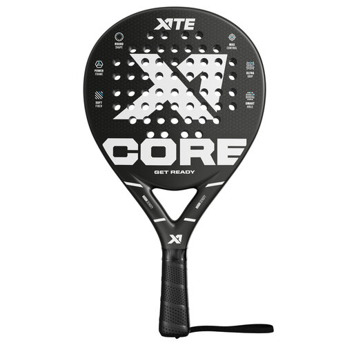 X1TE X1TE Padel Racket Core Black - Set padelballen 3 stuks - By VP