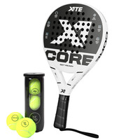 X1TE X1TE Padel Racket Core White -  Set mit 3 Padelbällen - Copy