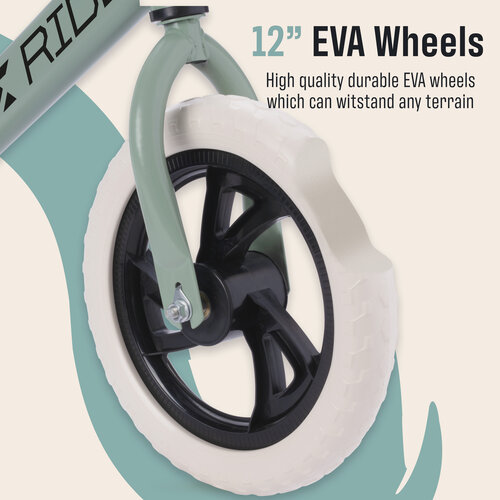 X1TE X1TE Rider Bike Zwart – Loopfiets - 1 tot 4 jaar