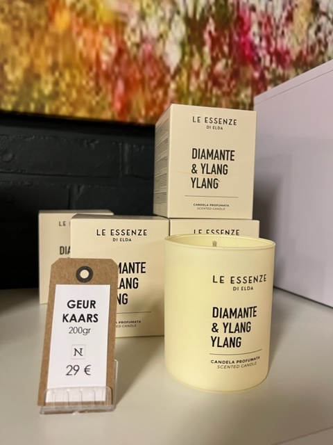 Geurkaars Diamante & Ylang Ylang - Jasmijn geur -  - WasParfum