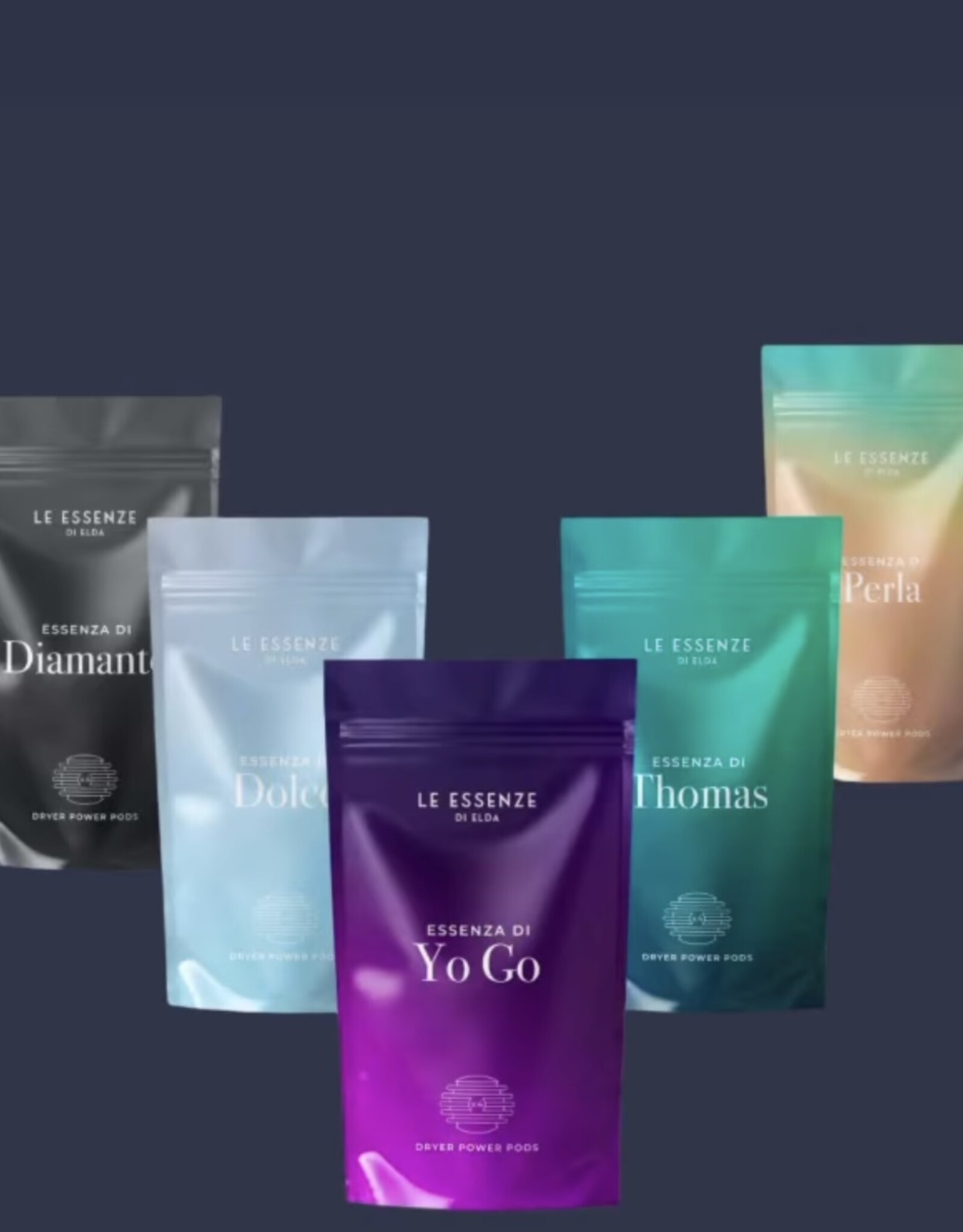 Le Essenze di Elda Dryerpods in de 5 populairste geuren voor in de droogkast