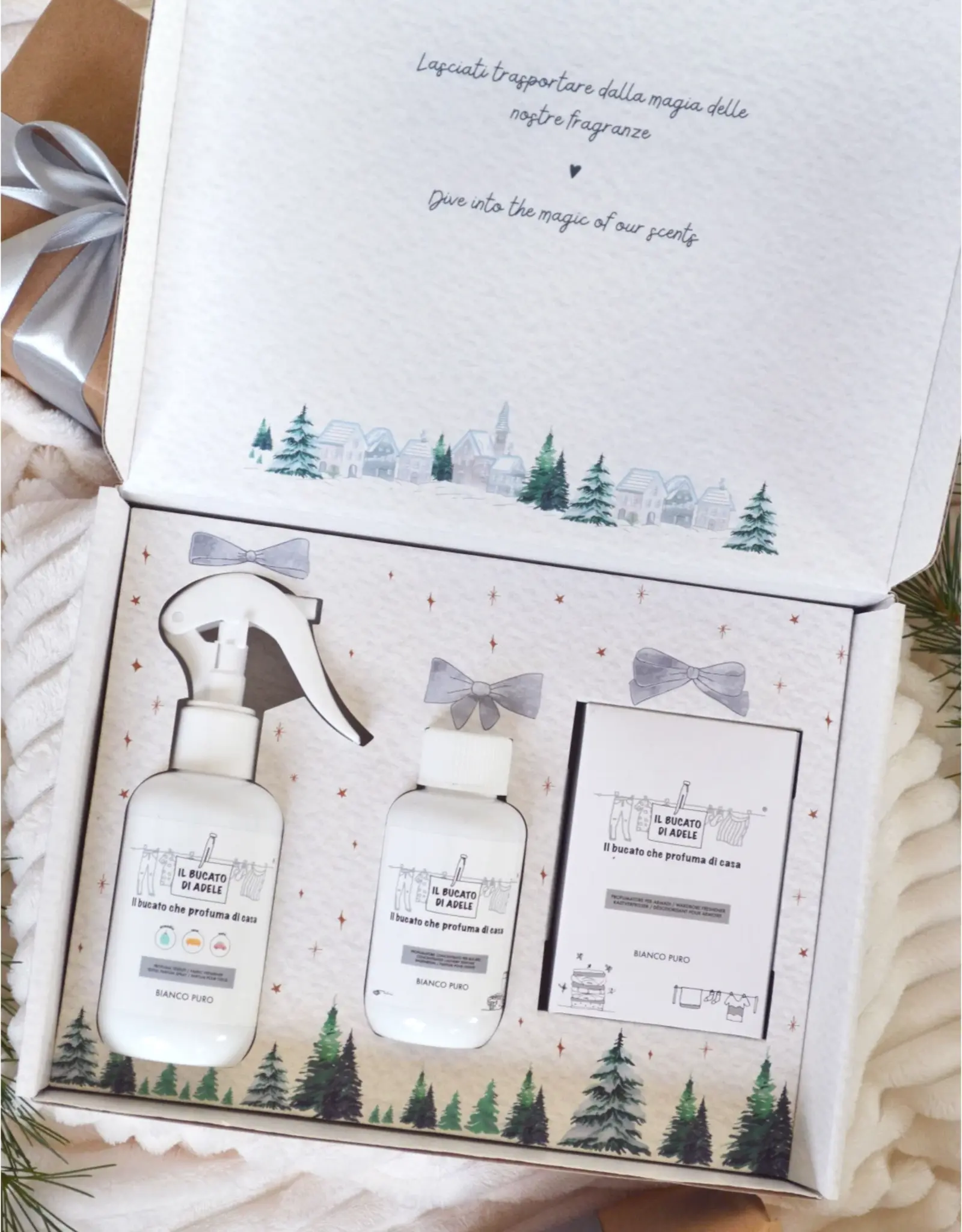 Il bucato di Adele WINTER HOLIDAYS COLLECTION BIANCO PURO