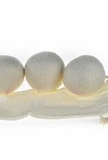 3 x 100% natuurlijk wollen drogerballen