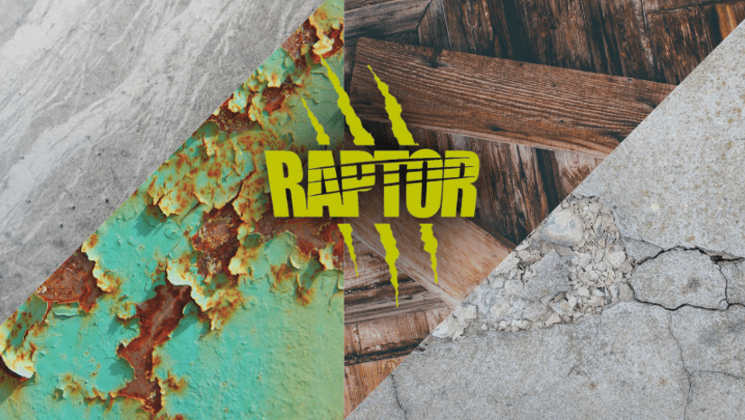 Verschillende oppervlaktes voorbereiden voor Raptor Liner