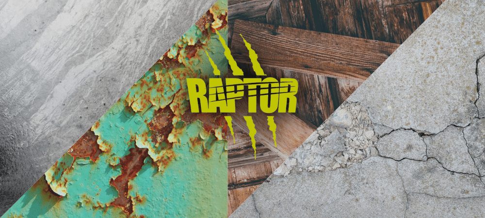 Verschillende oppervlaktes voorbereiden voor Raptor Liner