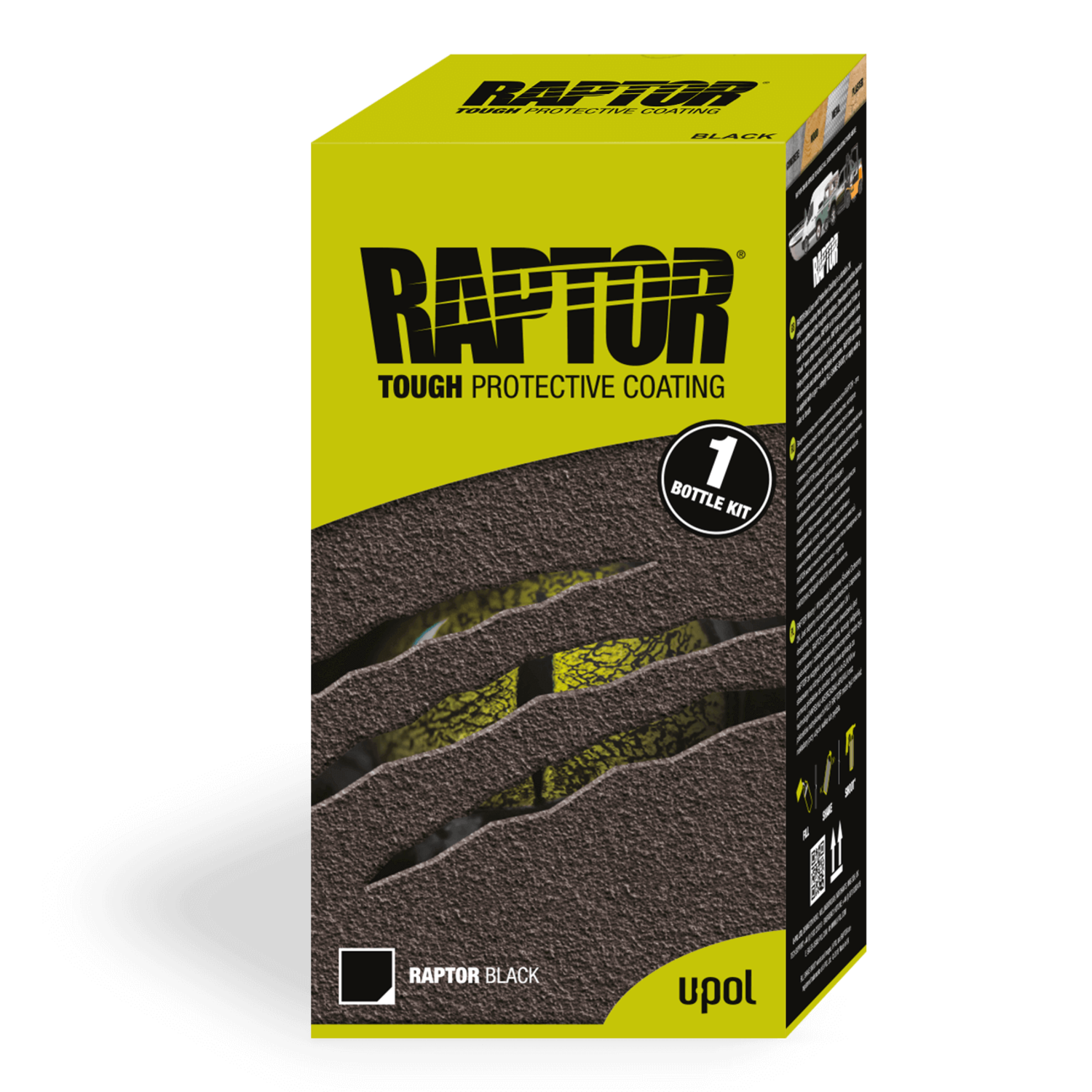 U-POL製 RAPTOR LINER ブラック　1L RAPTOR® LINER 1L Kit BLACK