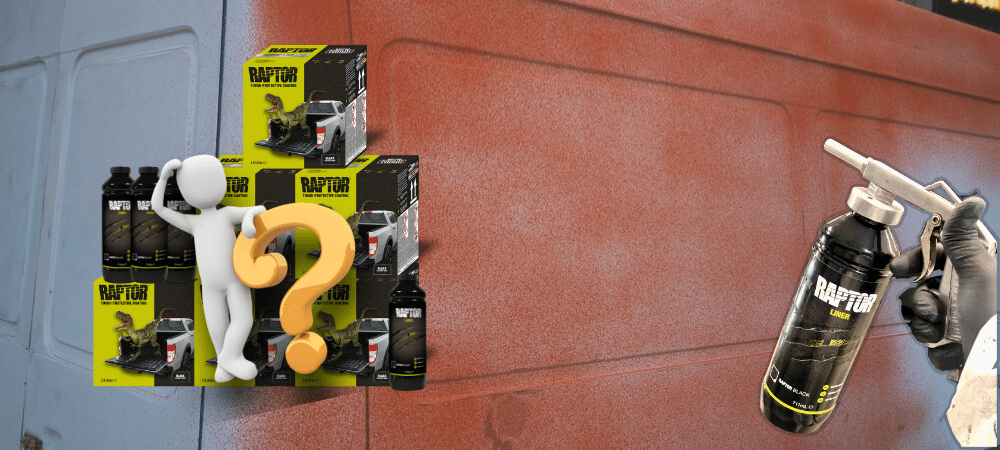 Hoeveel Raptor Liner heb ik nodig?