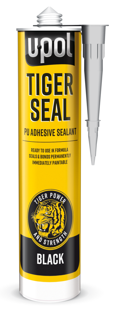 U-Pol TIGER SEAL - PU Adhesive & Sealant; 310ml cartridge; black