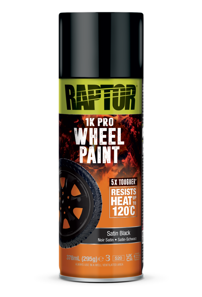 Raptor Liner Hochtemperatur Felgenfarbe 1K Spray bis zu 120° C