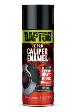 Raptor Liner Hitzebeständiges Email 1K Spray bis zu 500° C Raptor Liner Hitzebeständiges Email 1K Spray bis zu 500° C