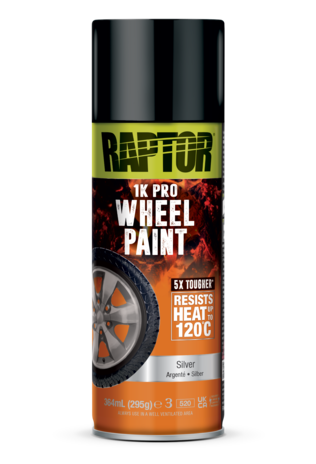 Raptor Liner Hochtemperatur Felgenfarbe 1K Spray bis zu 120° C